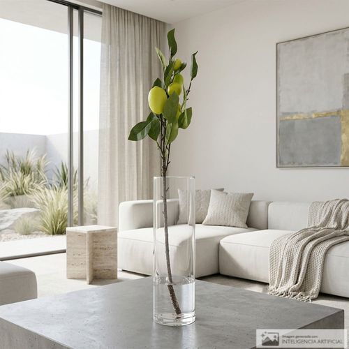 Rama artificial de limón surtido 80 cm