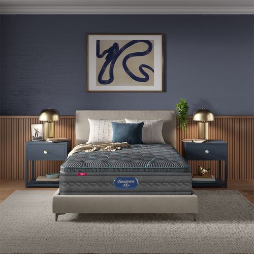 Cama Simmons Beautyrest Pillow top confort suave