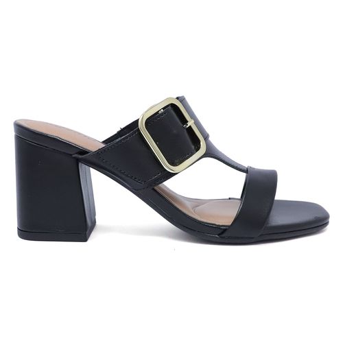 Sandalia casual Sabrina color negro para mujer