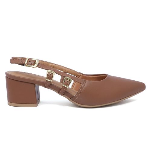 Zapato de vestir Sabrina color café para mujer