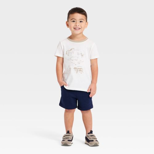 Short azul para niño
