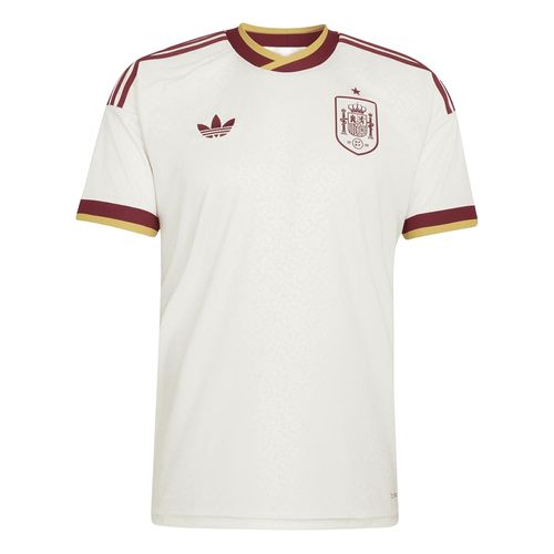 Camiseta deportiva Adidas España away 26 blanca estampada para hombre