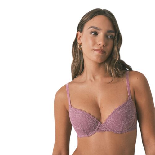 Brassier Women Secret con aros rosado para mujer