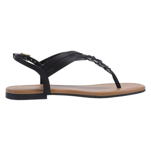 Sandalias Planos De Tiras Trenzados Paprika Para Mujer Negro American Eagle 166445