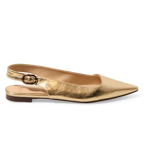 Zapato casual Sfera color dorado para mujer