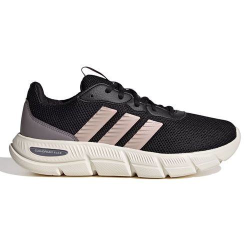 Zapato Adidas Cloudfoam Flex Laces casual negro para mujer