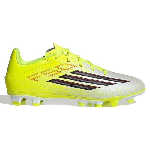 Zapatilla deportivo Adidas FTW F50 Club FG/MG blanco/amarillo para hombre