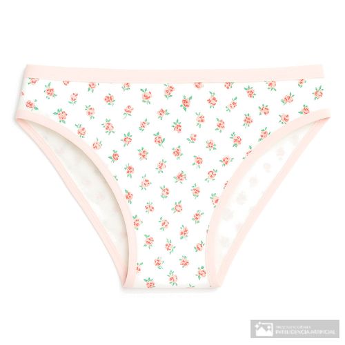 Panti Accente estampado de cintura media para mujer