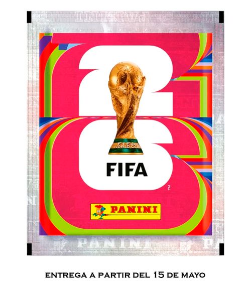 1 sobre con tarjetas del Mundial de la FIFA 2026 Panini