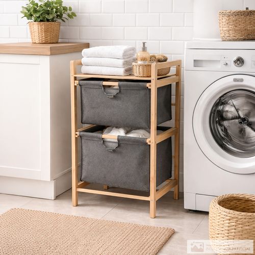 Estante organizador con compartimentos 43x32x71 cm