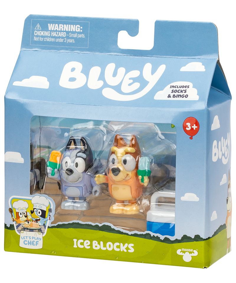 Set de Figuras Bluey Spring Time & Ice Blocks (1 unidad) - Siman Costa Rica