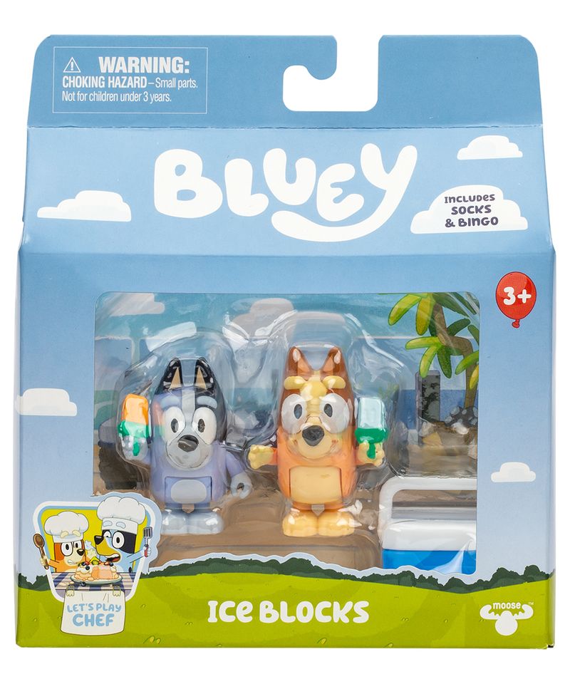 Set de Figuras Bluey Spring Time & Ice Blocks (1 unidad) - Siman Costa Rica