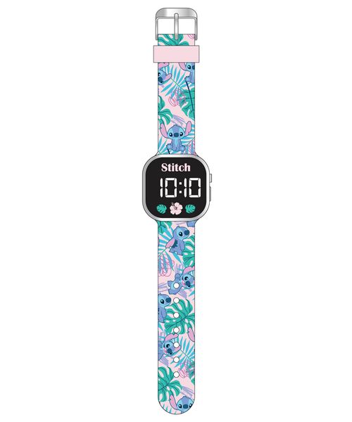 Reloj Digital Infantil Stitch Disney con Correa Ajustable
