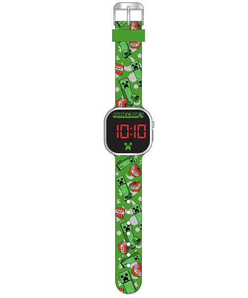 Reloj Digital Infantil Minecraft con Correa Ajustable