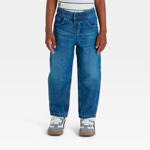 Jeans relaxed fit denim azul para niño