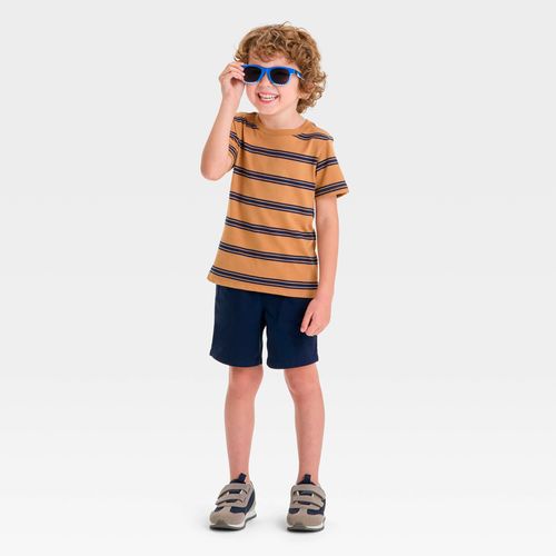 Short bermuda azul navy para niño