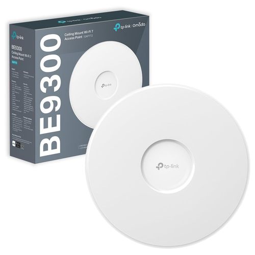 Punto de acceso Wi-Fi 7 BE9300 triple banda con puerto 2.5G y gestión en la nube