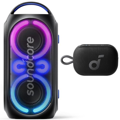 Combo bocina inalámbrica Soundcore Rave Party 2 120W + Soundcore Select 4GO