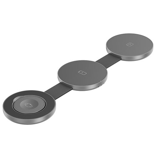 Estación de carga 3 en 1 plegable KlipXtreme PowerDesk Flex 15W