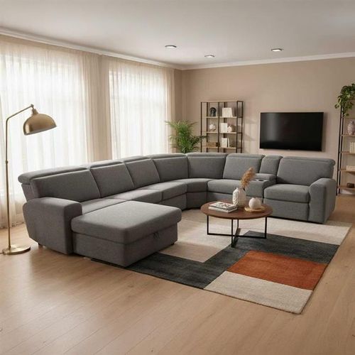 Sala seccional reclinable eléctrica