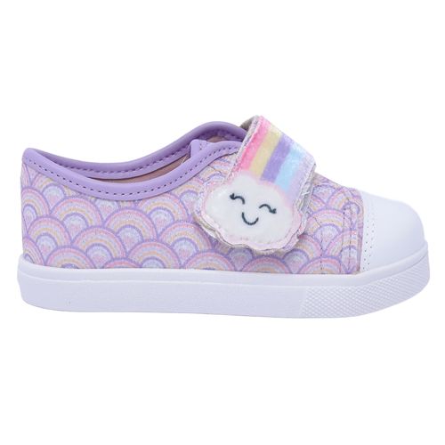 Zapato casual Orange lila para niña bebé