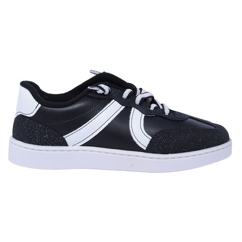 Zapato deportivo casual Orange negro para niña