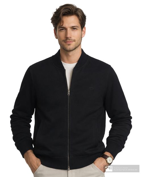 Suéter Oscar de la Renta tailored fit negro para hombre