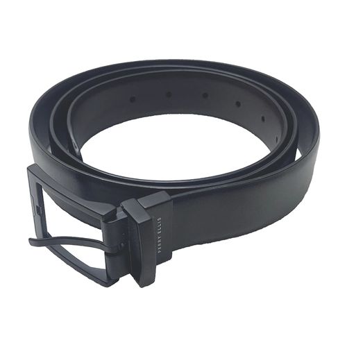 Cinturón reversible Perry Ellis negro heather para hombre