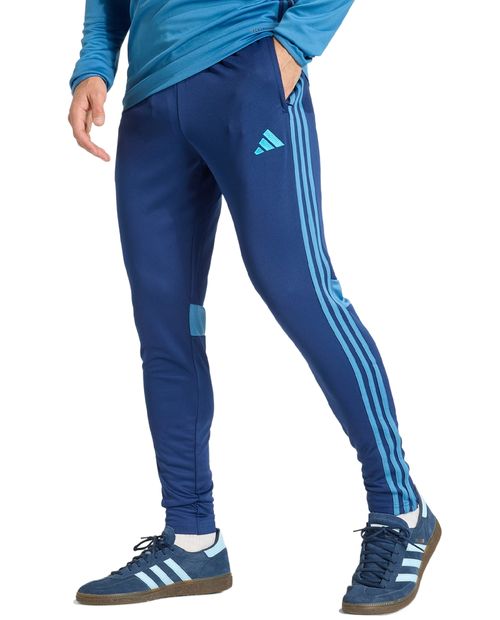 Pantalón deportivo Adidas azul estampado para hombre