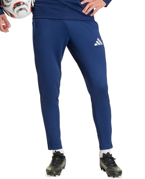 Pantalón deportivo Adidas azul sólido para hombre
