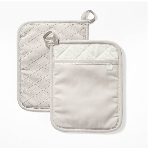 Set de agarraderas Figmint de poliéster para cocina 2 piezas