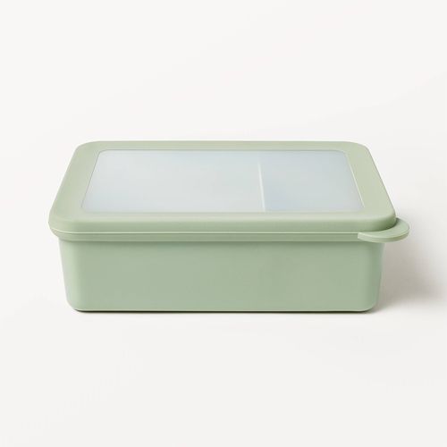 Depósito Figmint de plástico para guardar comida 2 divisiones