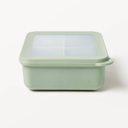 Depósito Figmint de plástico para guardar comida 4 divisiones