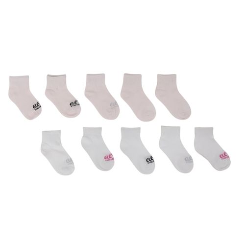 Set de 10 pares de calcetines bicolor para niña