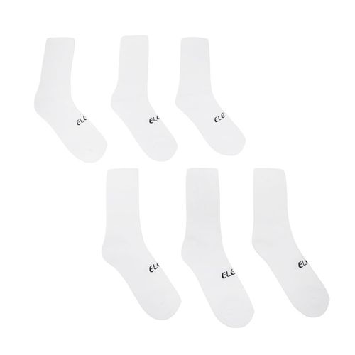 Set de 6 pares de calcetines blancos para niño