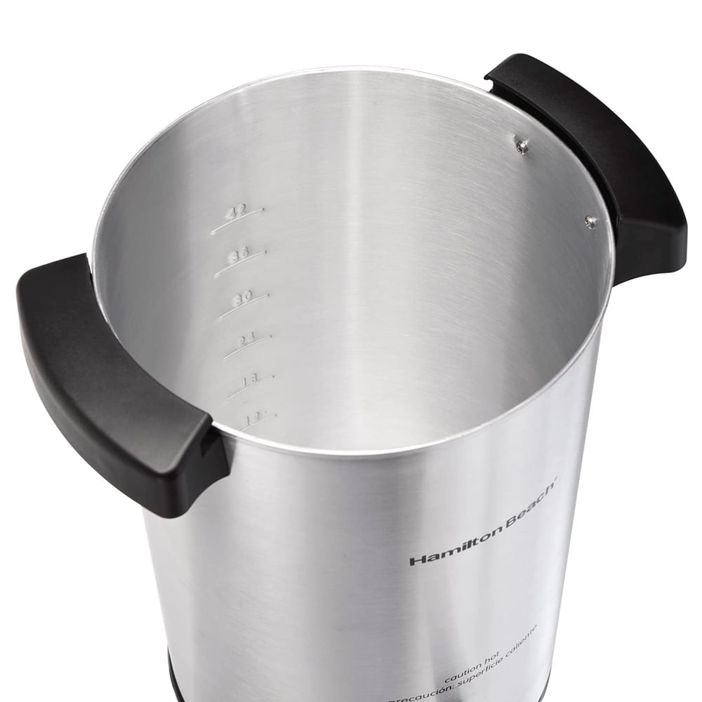 Percoladora de 42 Tazas plateada