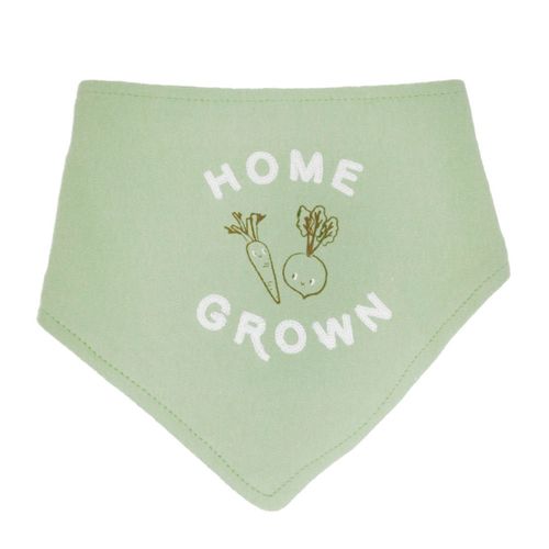 Set de 3 baberos verdes para bebé niño