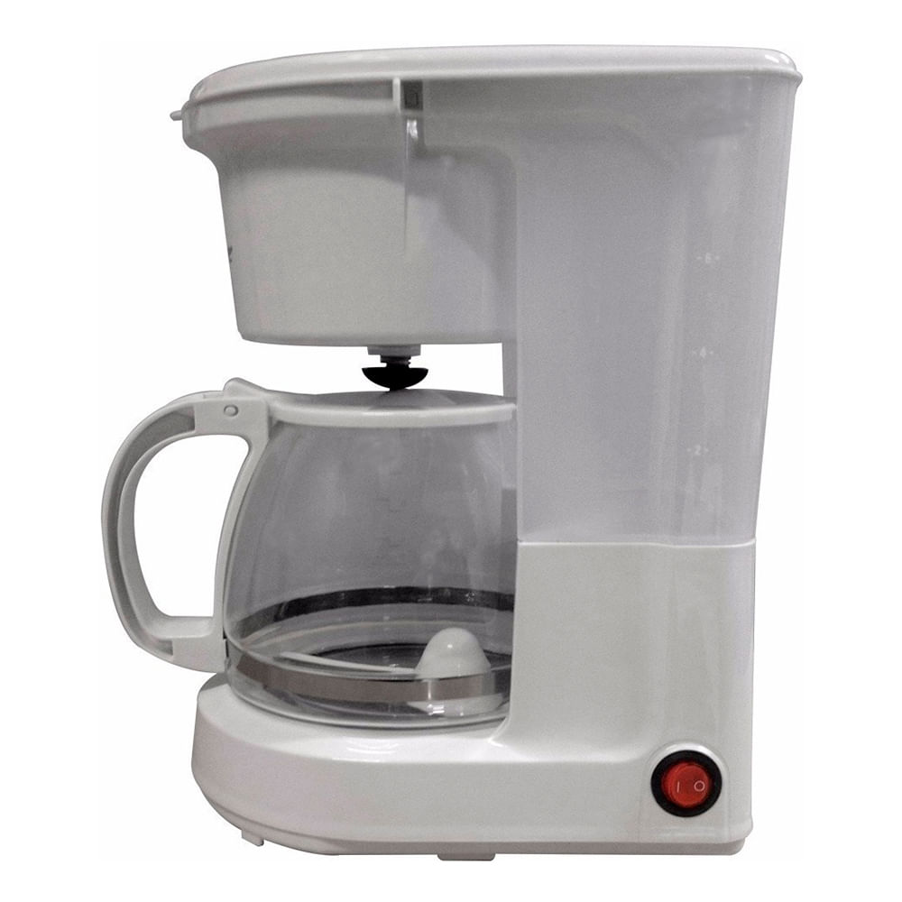 Cafetera blanca 8 tazas