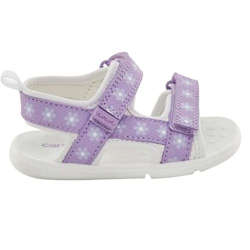 Sandalia de playa Carters morada para niña bebé