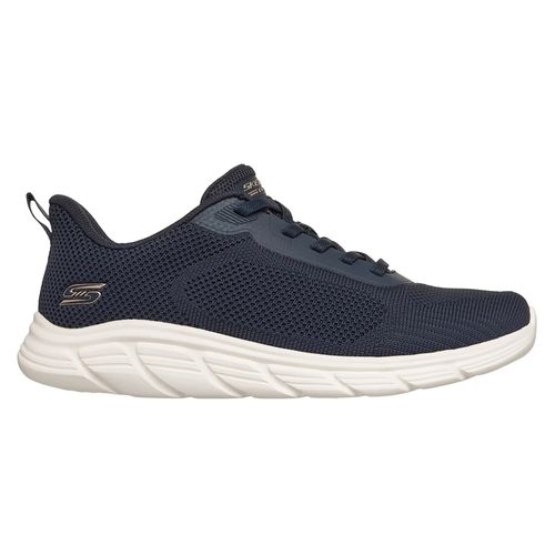 Zapato casual Skechers Bobs B Flex color azul para mujer