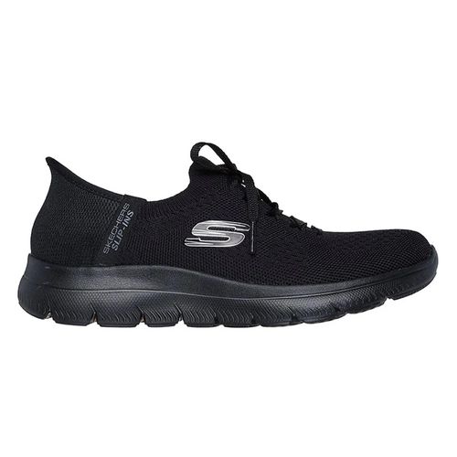 Zapato casual Skechers Summits color negro para mujer