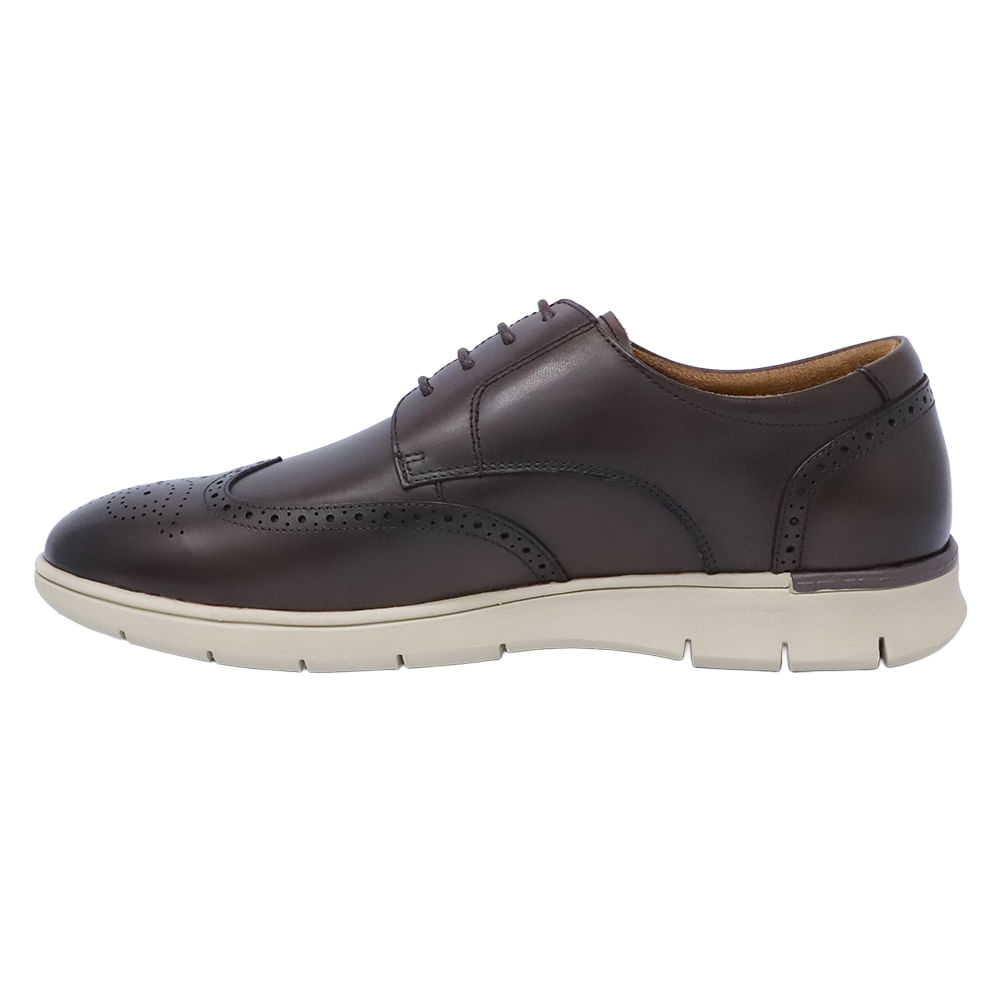 Zapato smart casual Perry Ellis café para hombre