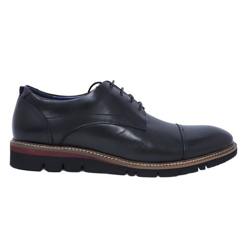 Zapato de vestir Perry Ellis negro para hombre