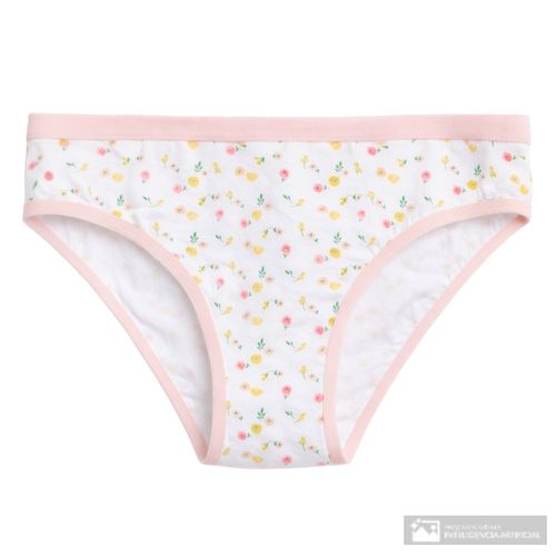 Panti Accente estampado de cintura media para mujer