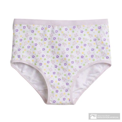 Hípster Accente estampado de cintura alta para mujer