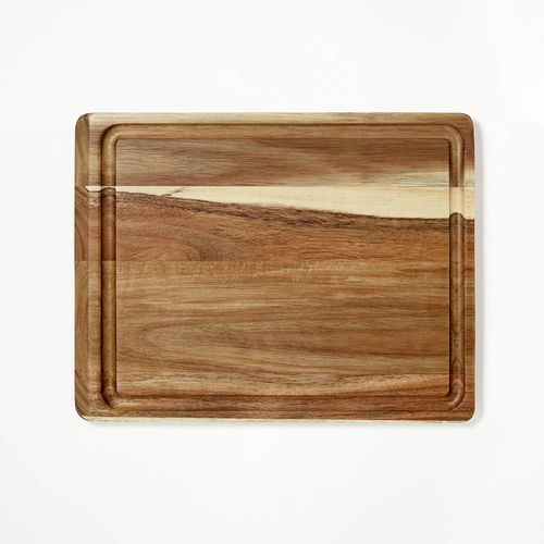 Tabla para picar Figmint con reversible de madera acacia 25x33 cm