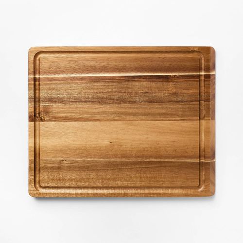 Tabla para picar Figmint reversible de madera acacia 30x38 cm
