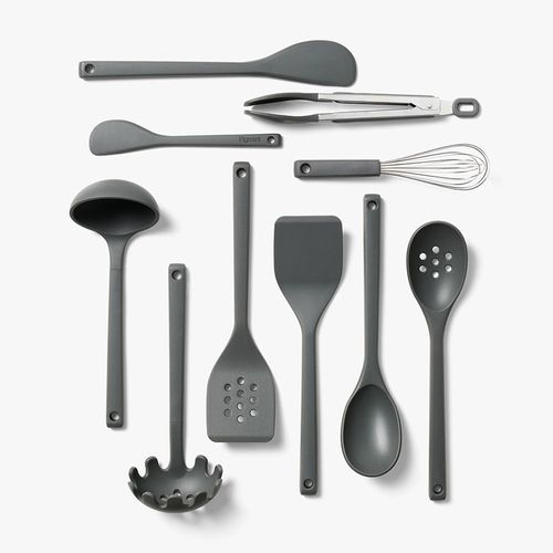 Set de utensilios Figmint de silicón 10 piezas