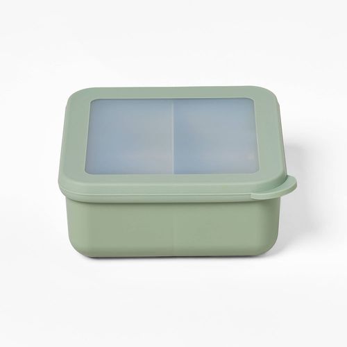 Depósito Figmint de plástico para guardar comida 2 divisiones