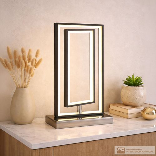 Lámpara decorativa con luz led 25x17x43 cm